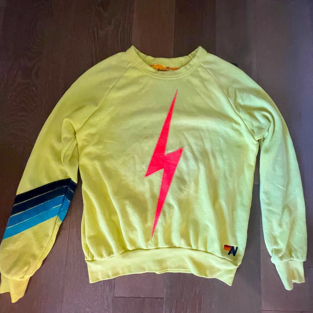 COPY - Neon Aviator Nation crewneck!! #preppy